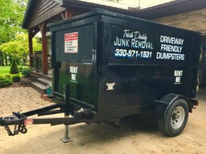 trash daddy junk removal roll-off dumpster