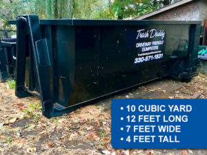 Dumpster Rental - 10 Cubic Yards